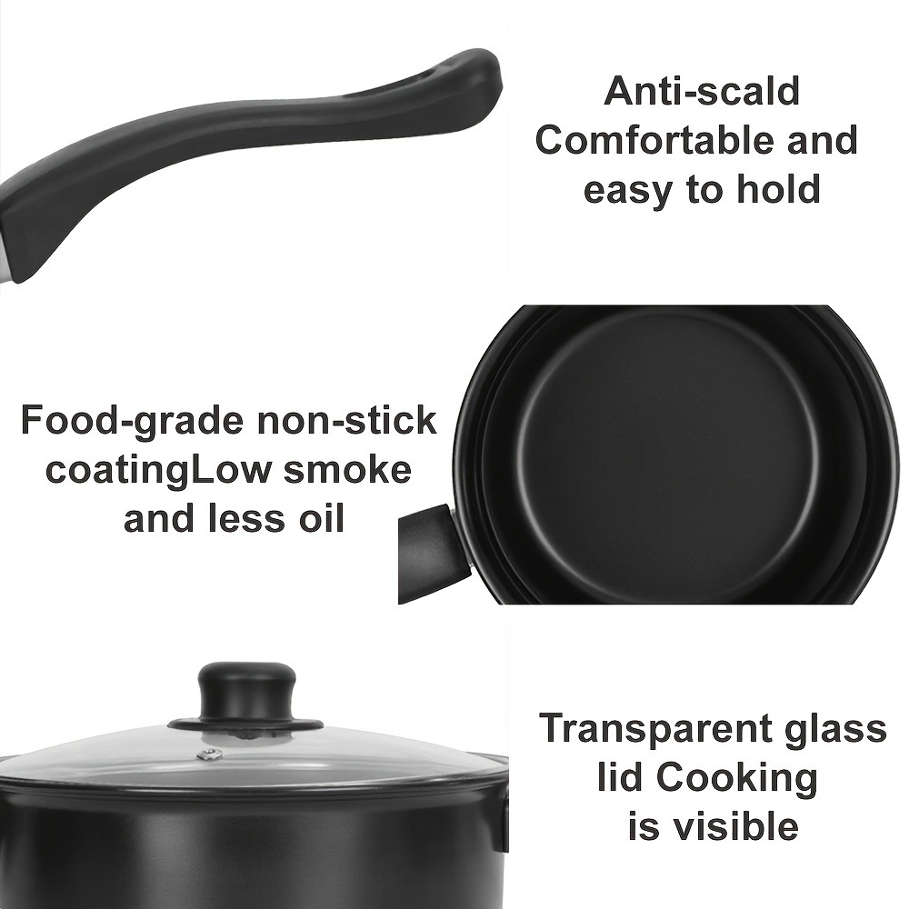 13PCS Nonstick Cookware Set Ca - Camping Cooking Candle 评论和价格