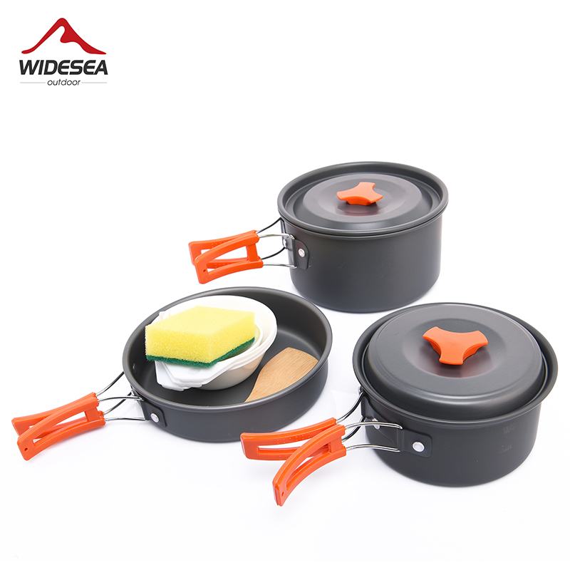 Widesea Camping Outdoor Cookwa - Camping Cooking Pack 评论和价格