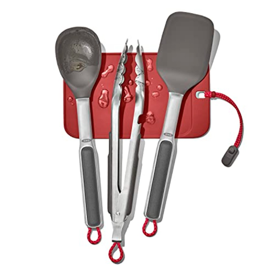 Outdoor 4-Piece Camp Stove Coo - Camping Cooking Set 评论和价格