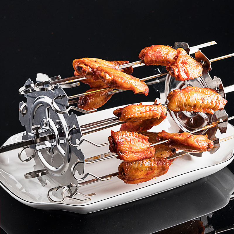 1Set Stainless Steel BBQ Kebab - Camping Cooking Candle 评论和价格