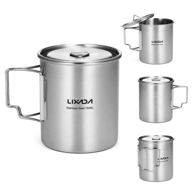 Lixada 750ml Cup Outdoor Stain - Camping Cooking Pack 评论和价格