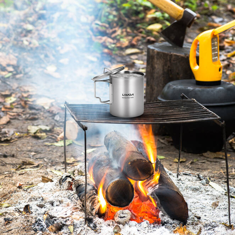 Lixada 750ml Cup Outdoor Stain - Camping Cooking Pack 评论和价格