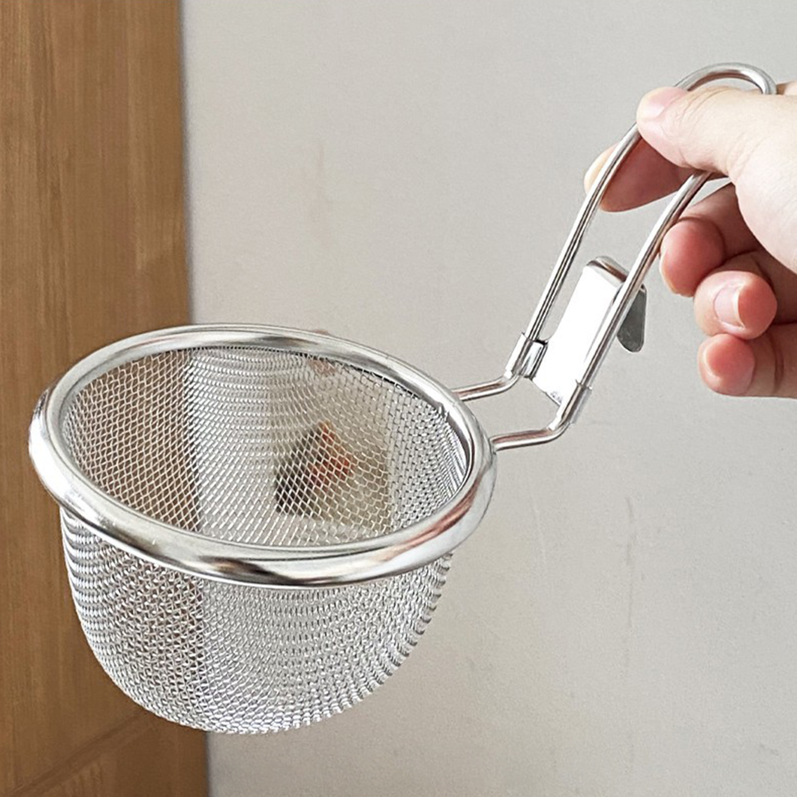 Fine Wire Mesh Food Strainer K - Camping Cooking Noodles 评论和价格