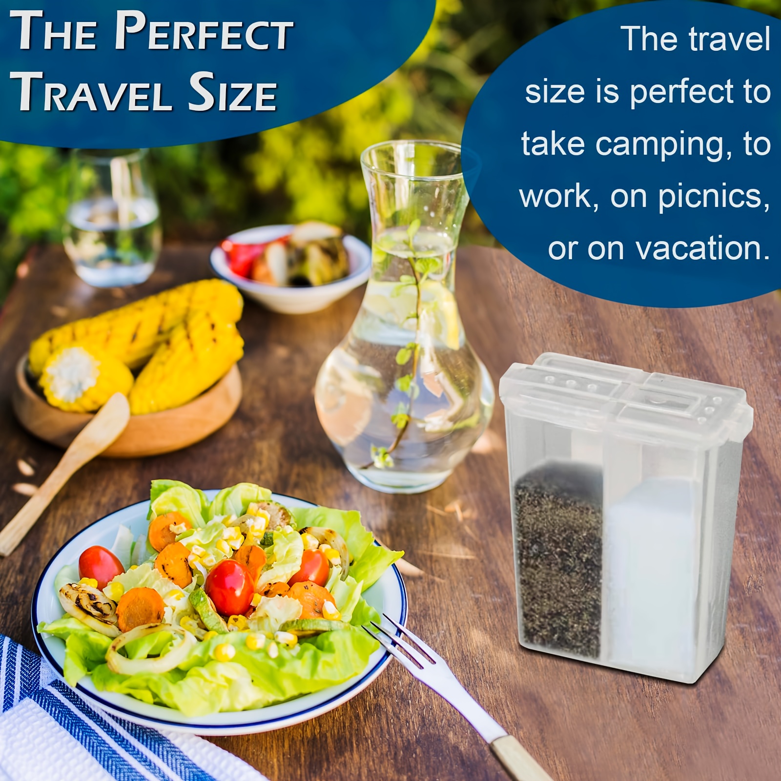 Mini Seasoning Bottles with Tw - Camping Cooking Set 评论和价格