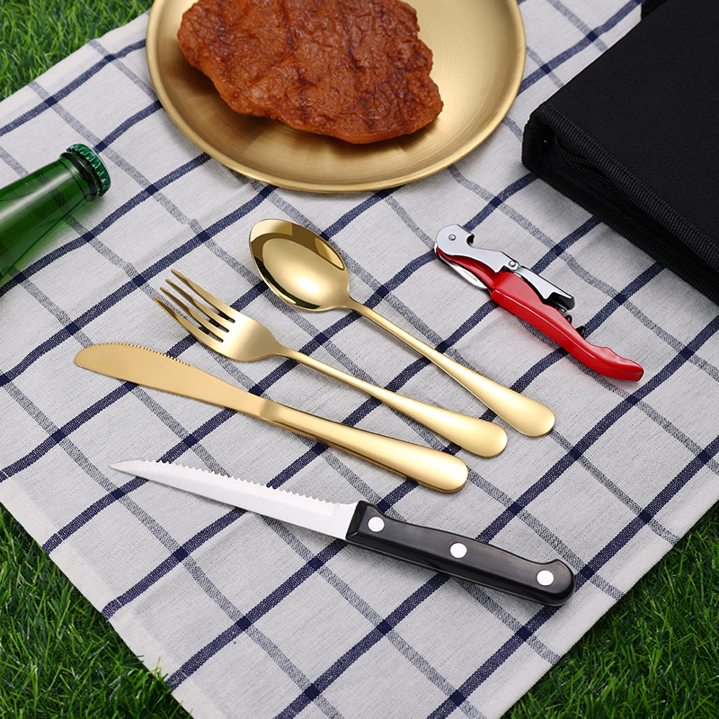 10Pcs Camping Tableware Set 30 - Camping Cooking Set 评论和价格