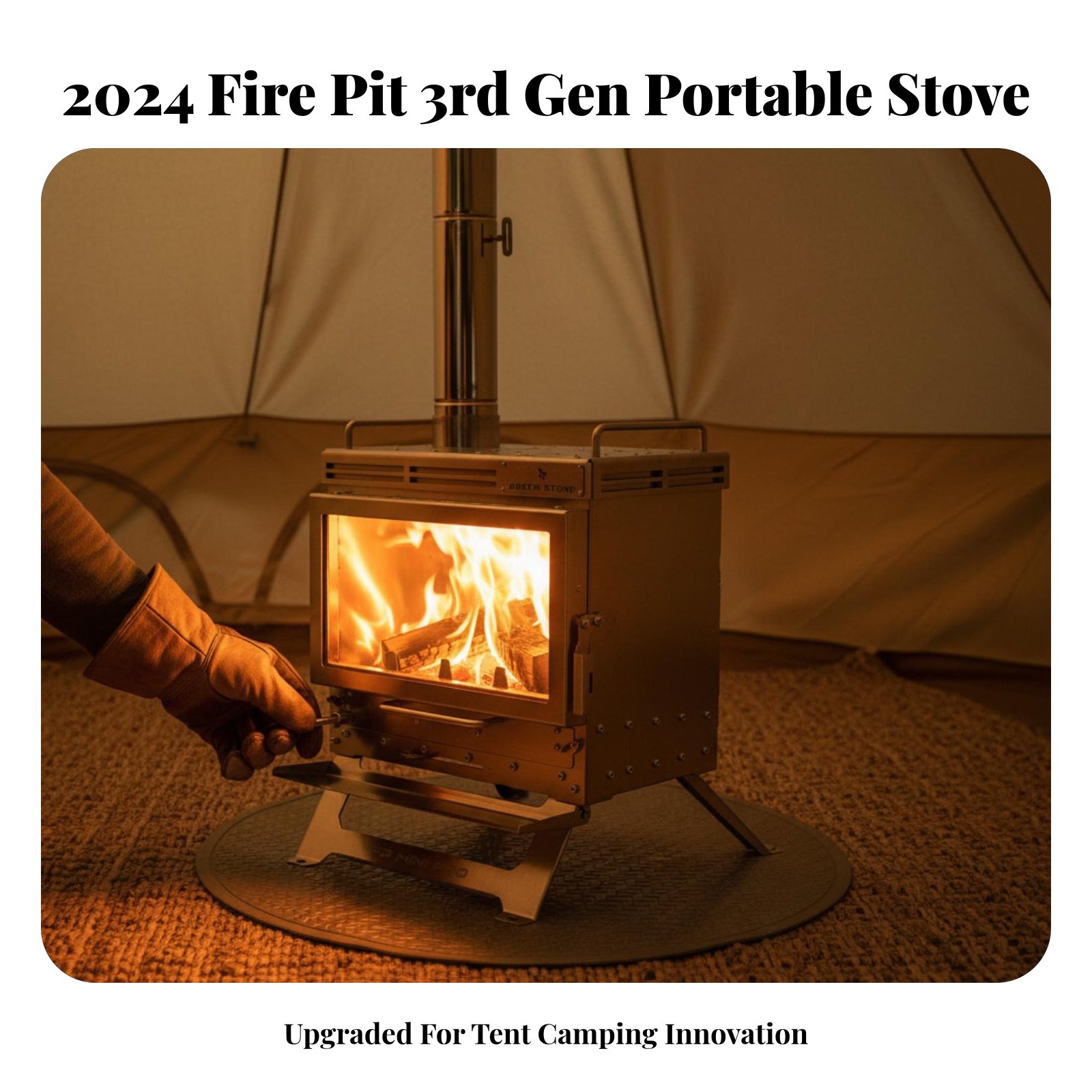 GreenStove Fire Pit 33rd Gen C - Camping Cooking Fire Pit 评论和价格