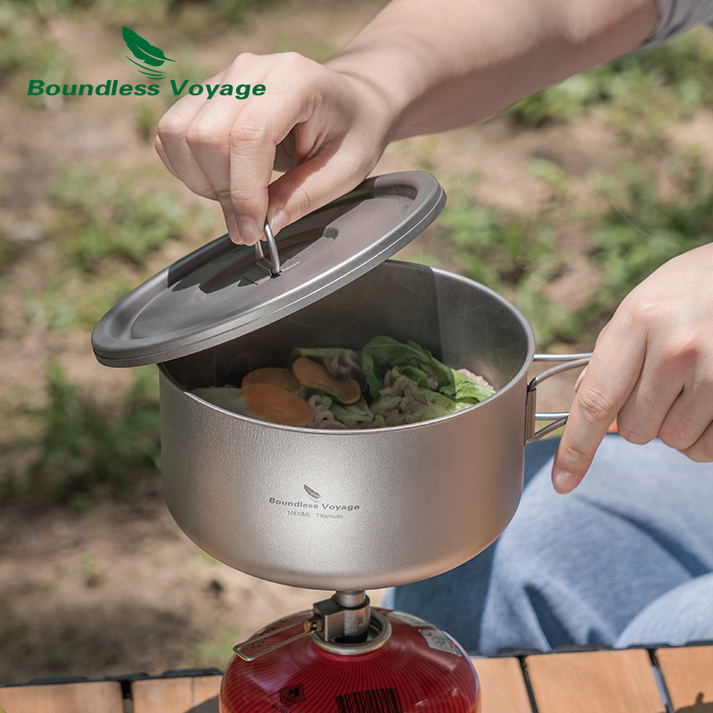 Boundless Voyage Titanium Camp - Camping Cooking Set 评论和价格