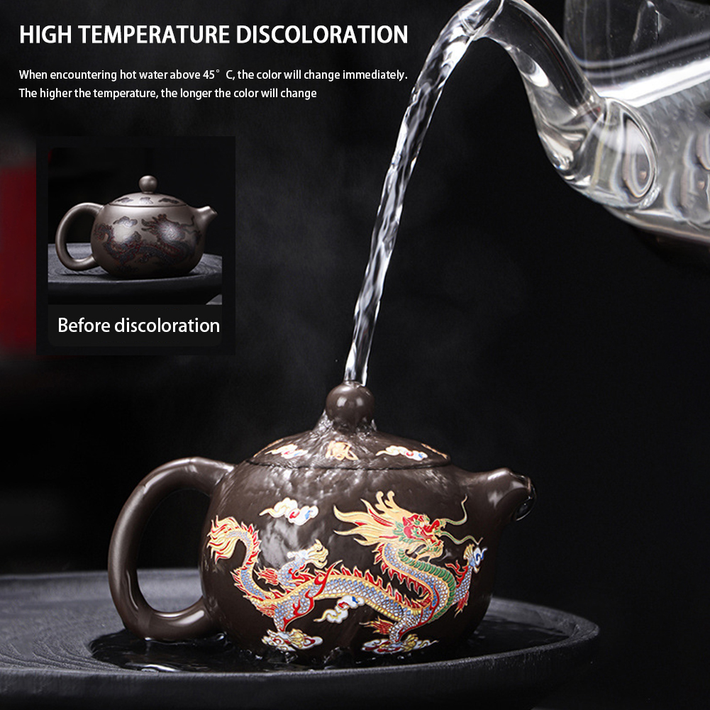 135-350ml Dragon Teapot Chines - Camping Cooking Gear 评论和价格