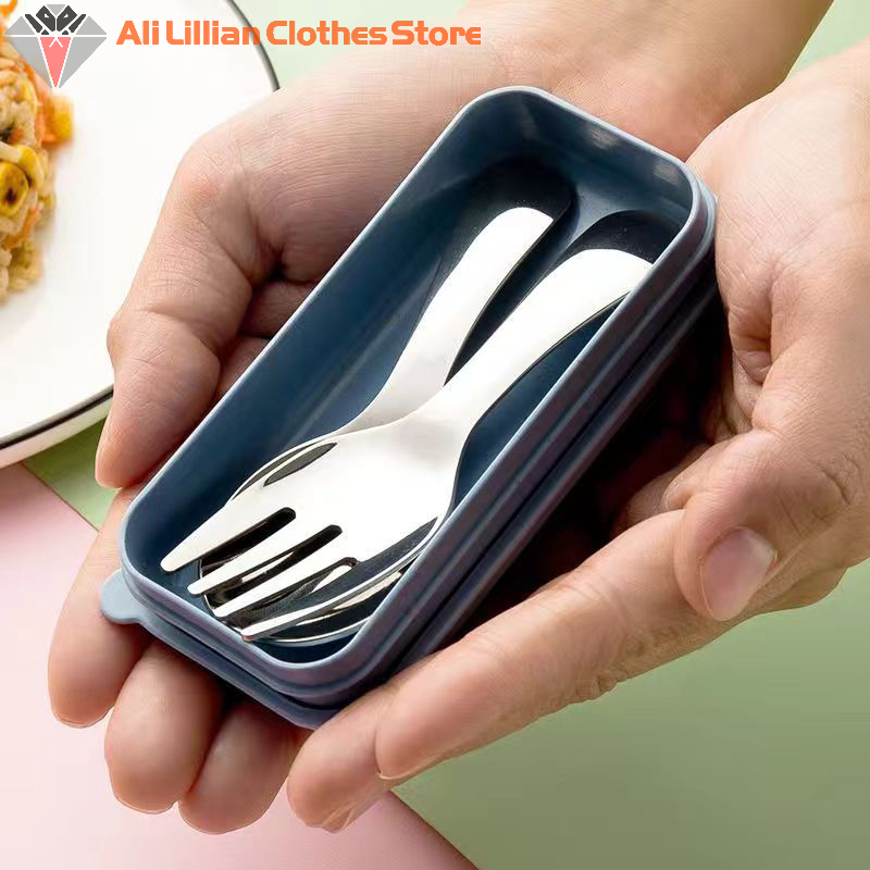 Mini Portable Spoon Fork Table - Camping Cooking Cutlery Set 评论和价格