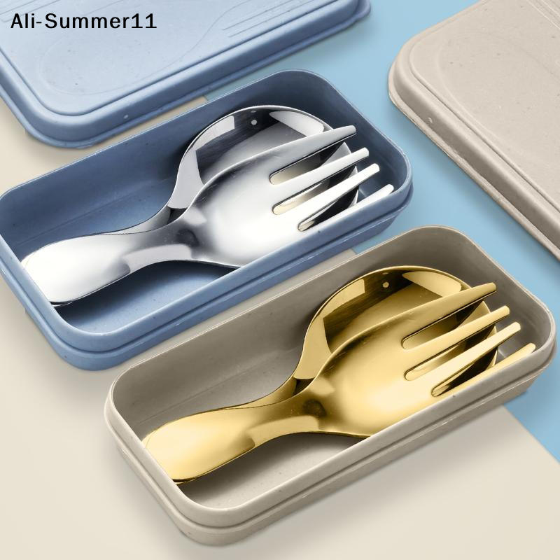 【A6L】Steel Tableware Set Spoon - Camping Cooking Set 评论和价格