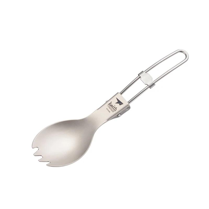 Keith Titanium Spork Foldable  - Camping Cooking Basket 评论和价格