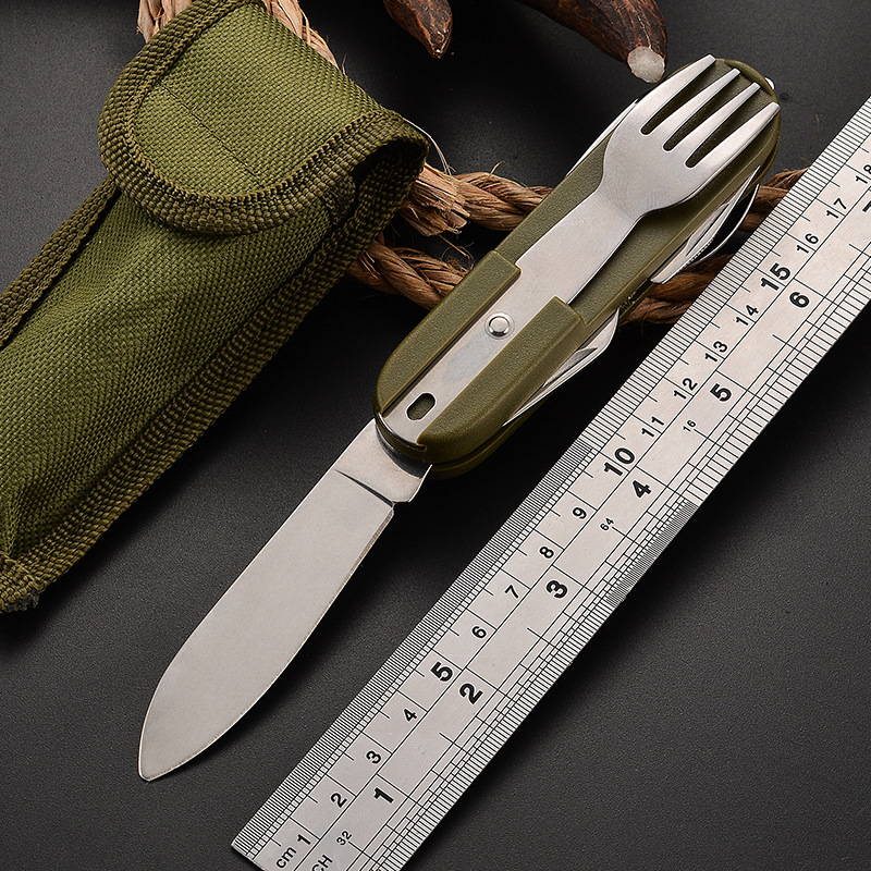 7 in 1 Multifunctional Outdoor - Camping Cooking Cutlery Set 评论和价格