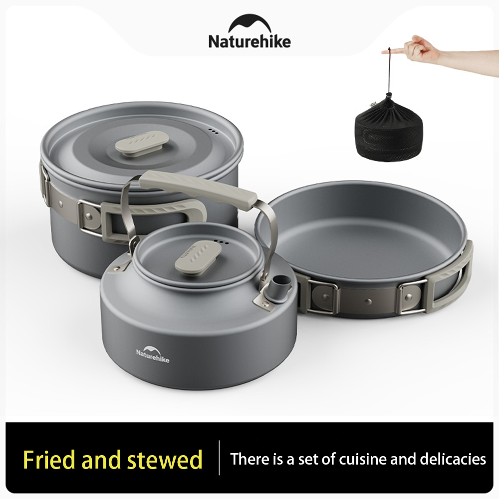 Naturehike Outdoor Pot Set,Cam - Camping Outdoor Cooking Set 评论和价格
