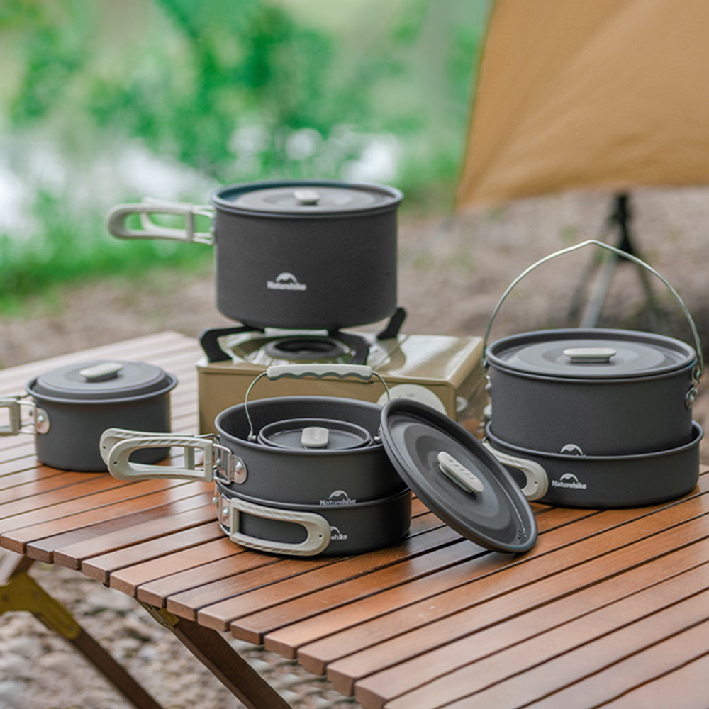Naturehike Outdoor Pot Set,Cam - Camping Outdoor Cooking Set 评论和价格